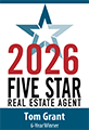 Tom Grant - Five Star Real Estate Agent